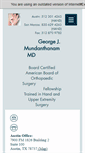 Mobile Screenshot of orthohandsurgery.com